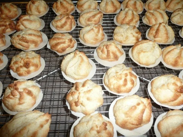 Rezept: Weihnachtsgebäck : Pfälzer : Kokos - Hockerle Bild Nr. 3 Weihnachtsgebäck : Pfälzer : Kokos - Hockerle - Rezept - Bild Nr. 3