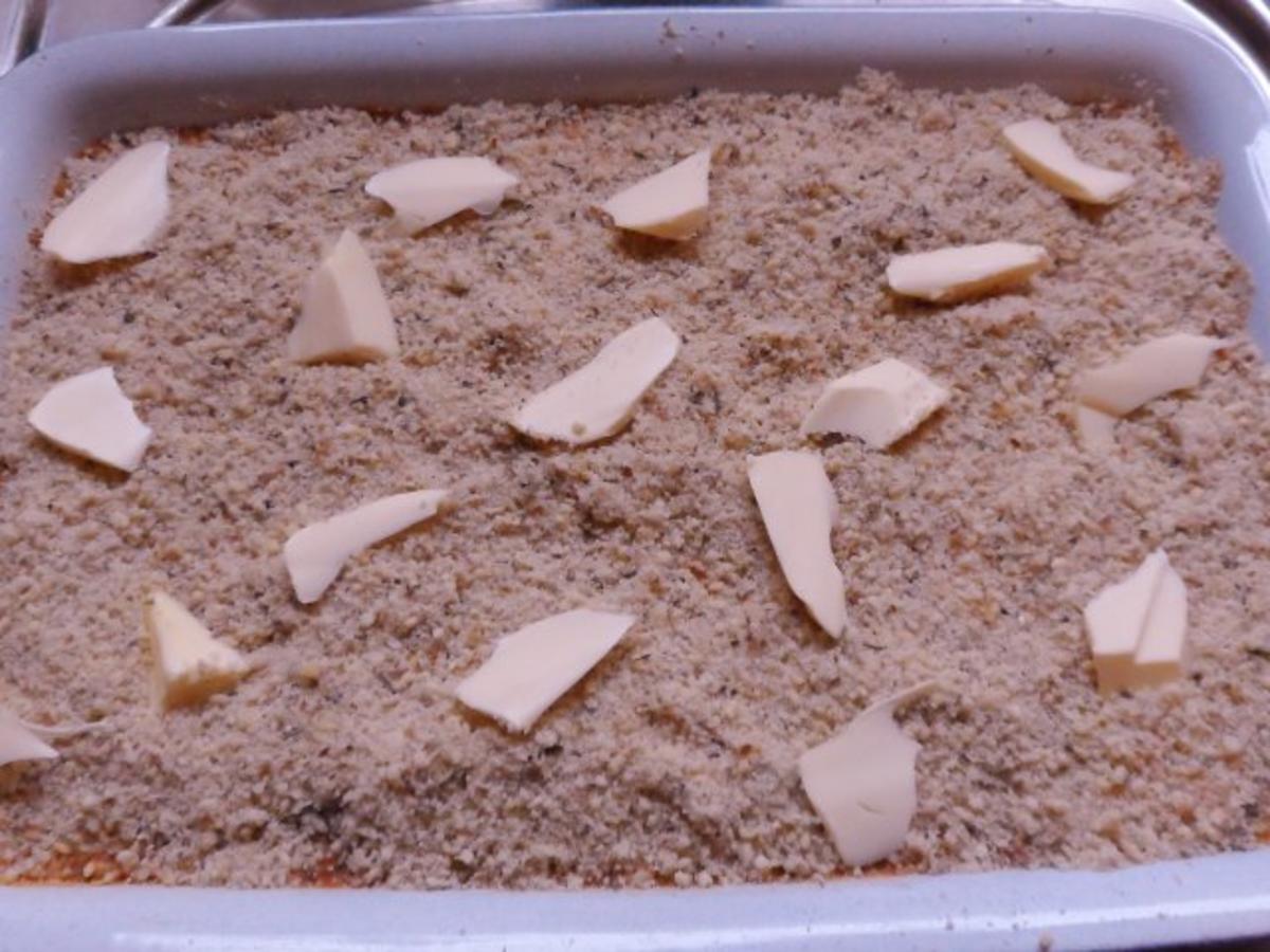 Würzige Gorgonzola-Spinat-Lasagne mit Pecorino-Nuss-Kruste - Rezept - Bild Nr. 14