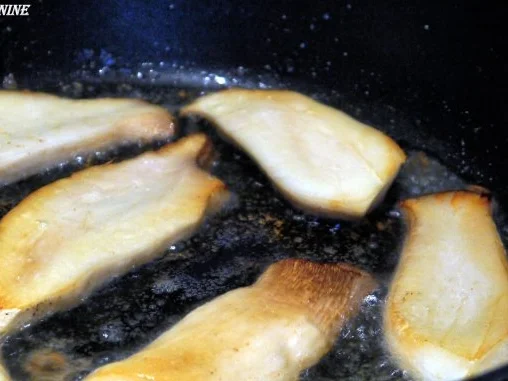 Flammkuchen mit Kräuterseitlingen - Rezept - Bild Nr. 7