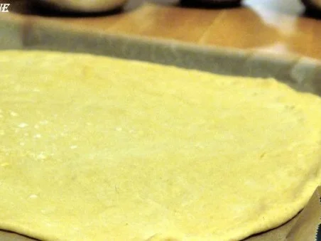 Flammkuchen mit Kräuterseitlingen - Rezept - Bild Nr. 12