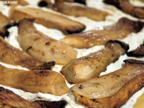 Flammkuchen mit Kräuterseitlingen - Rezept - Bild Nr. 15