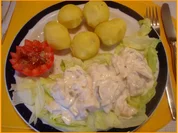 Matjesstipp mit Pellkartoffeln - Rezept