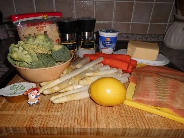 Lachs unter der Haube>> - Rezept - Bild Nr. 2