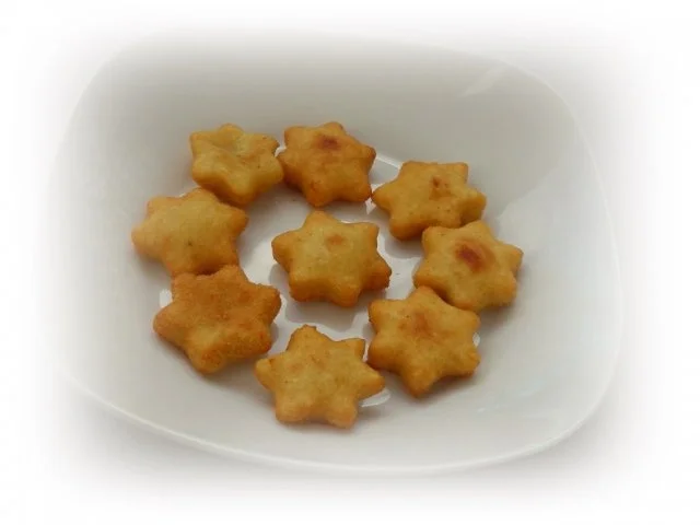 Rezept: Barbarie-Entenkeulen mit Portwein-Preiselbeersauce und Kartoffelteig-Sternen Bild Nr. 15 Barbarie-Entenkeulen mit Portwein-Preiselbeersauce und Kartoffelteig-Sternen - Rezept - Bild Nr. 15