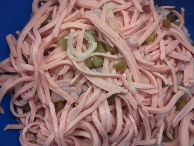 Wurstsalat ala Mama - Rezept - Bild Nr. 3