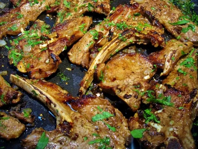 Lammkoteletts und grüne Bohnen ... - Rezept - Bild Nr. 8