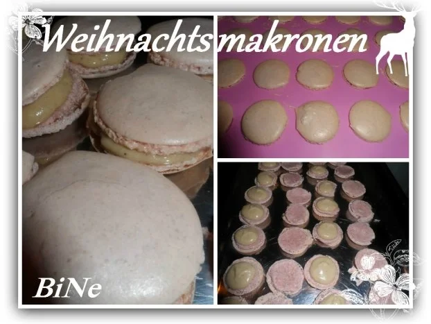 BiNe` S WEIHNACHTSMAKRONEN - Rezept