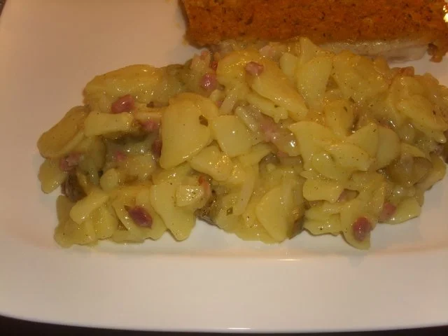 Warmer Kartoffelsalat - Rezept