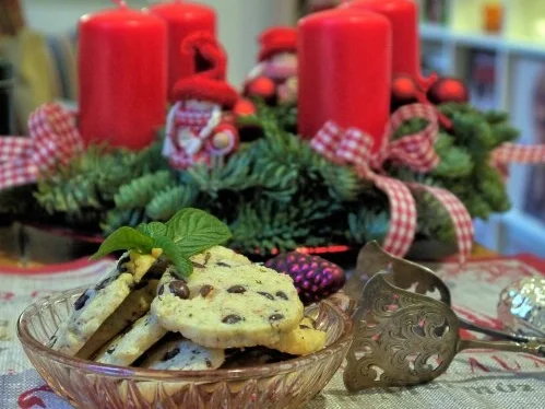 Rezept: Sablés mit Minze und Schokolade Bild Nr. 13 Sablés mit Minze und Schokolade - Rezept - Bild Nr. 13