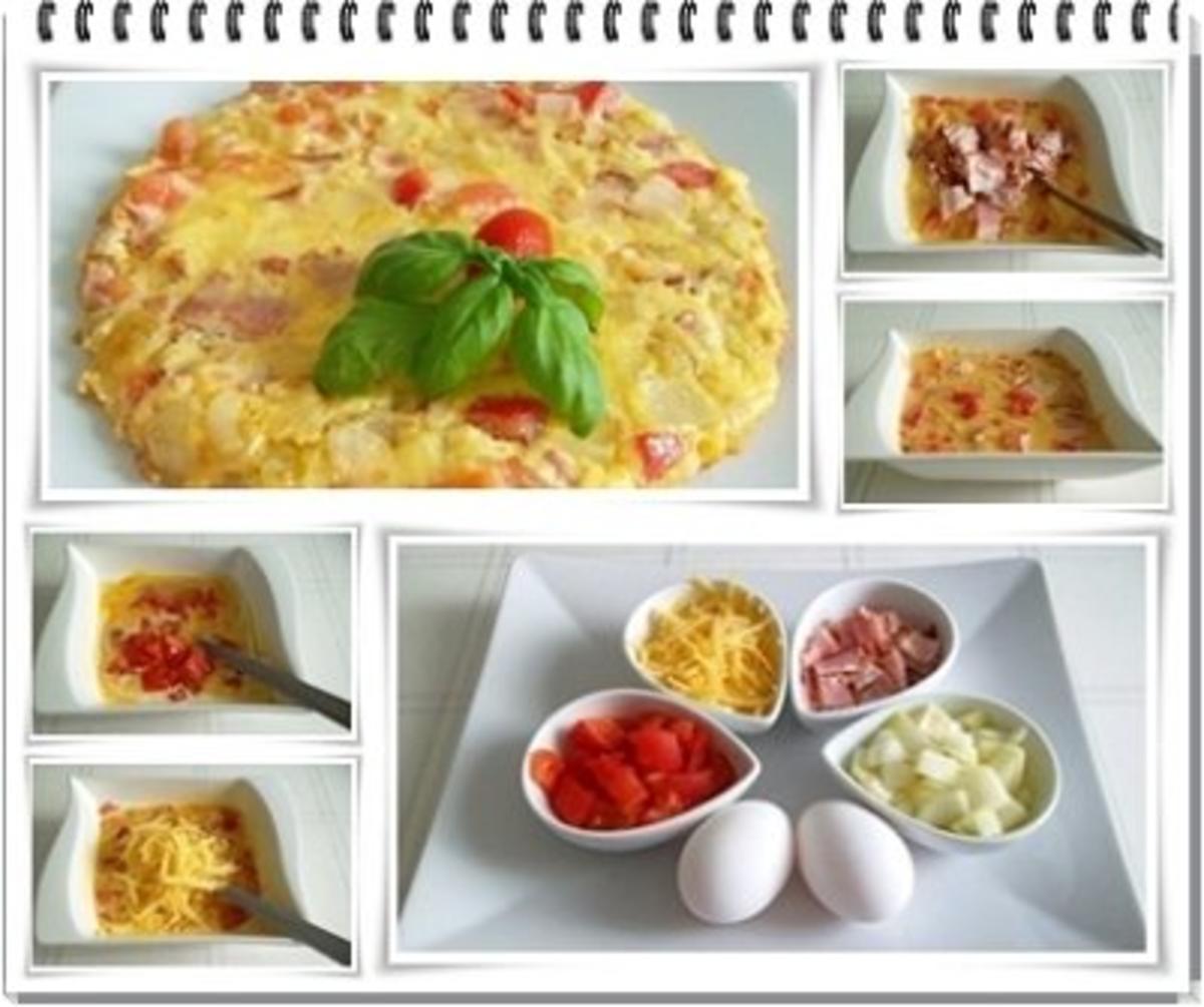 Feierlicher Omelett zum Frühstück - Rezept - Bild Nr. 2