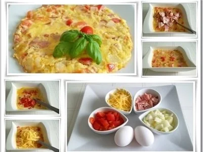 Rezept: Feierlicher Omelett zum Frühstück Bild Nr. 2 Feierlicher Omelett zum Frühstück - Rezept - Bild Nr. 2