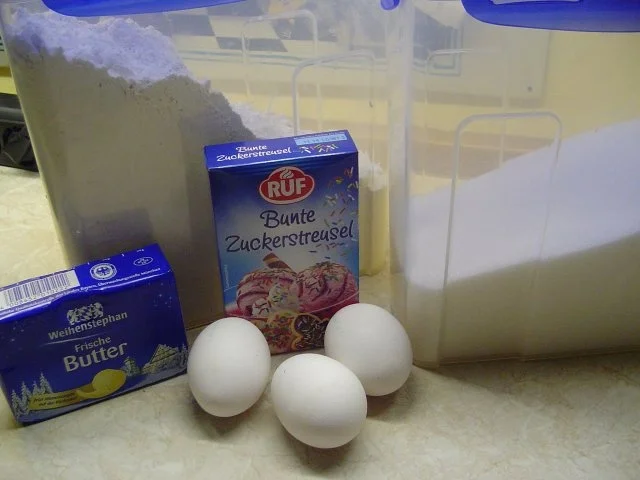 Rezept: Butterplätzchen Bild Nr. 3 Butterplätzchen - Rezept - Bild Nr. 3