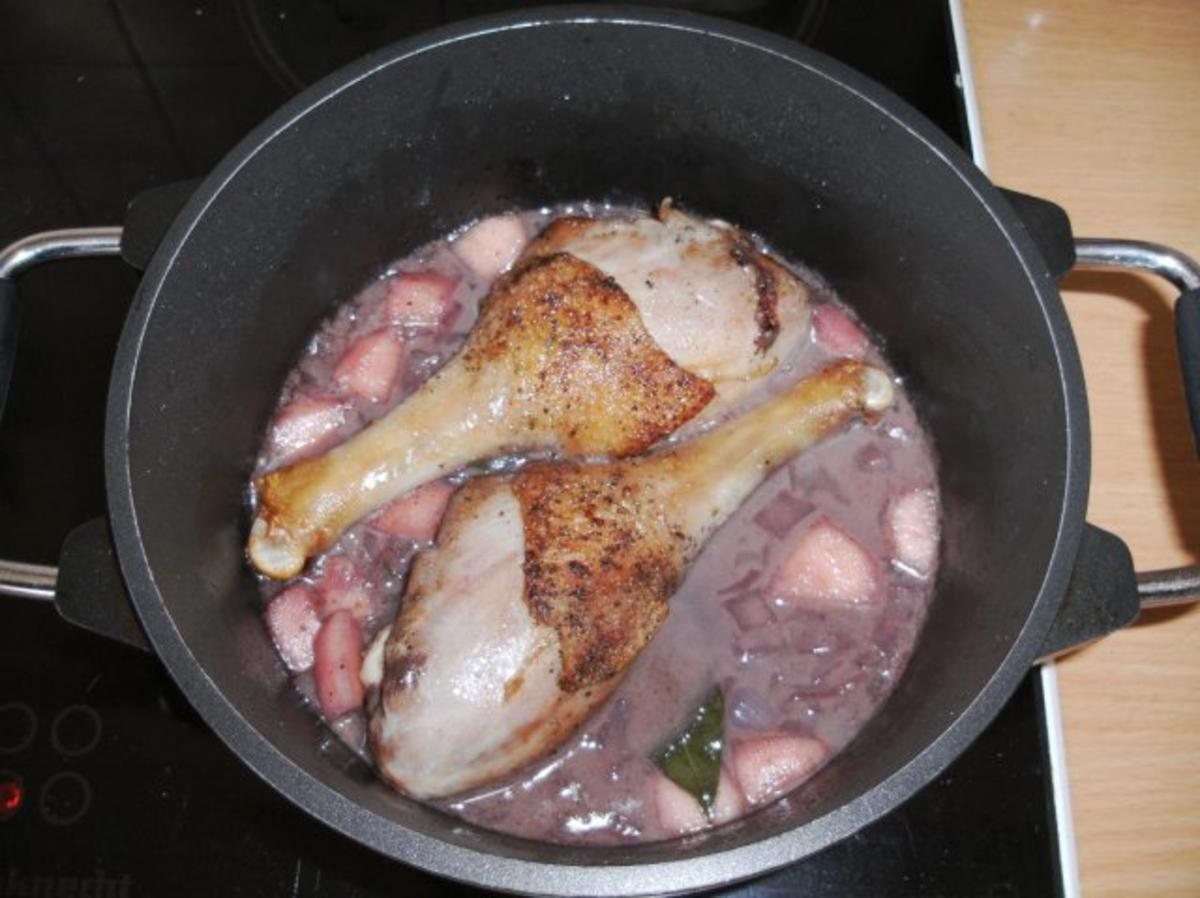 Fleisch: Gänse-Unterkeule geschmort - Rezept - Bild Nr. 2