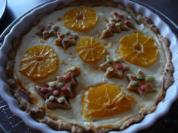 Weihnachtliche - Orangen - Quark- Torte - Rezept