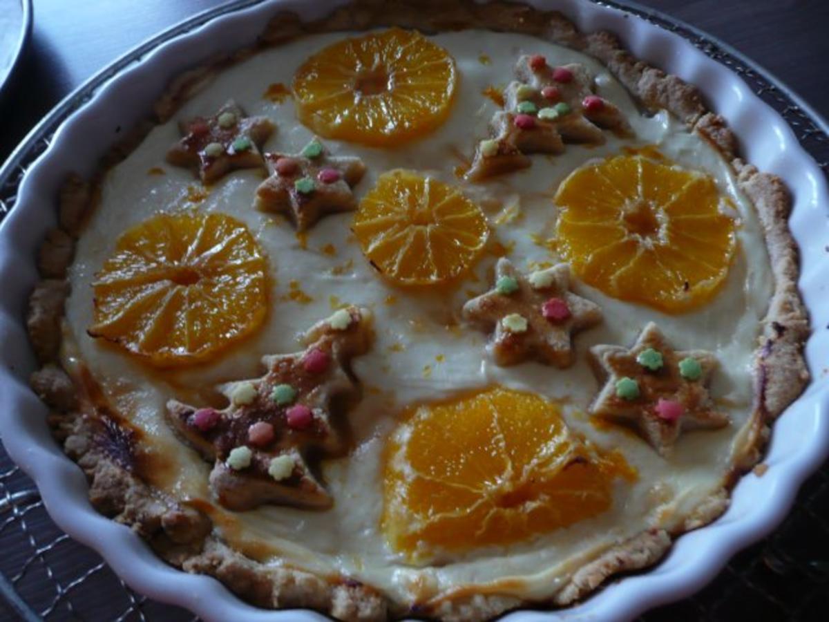 Bilder für Weihnachtliche - Orangen - Quark- Torte - Rezept