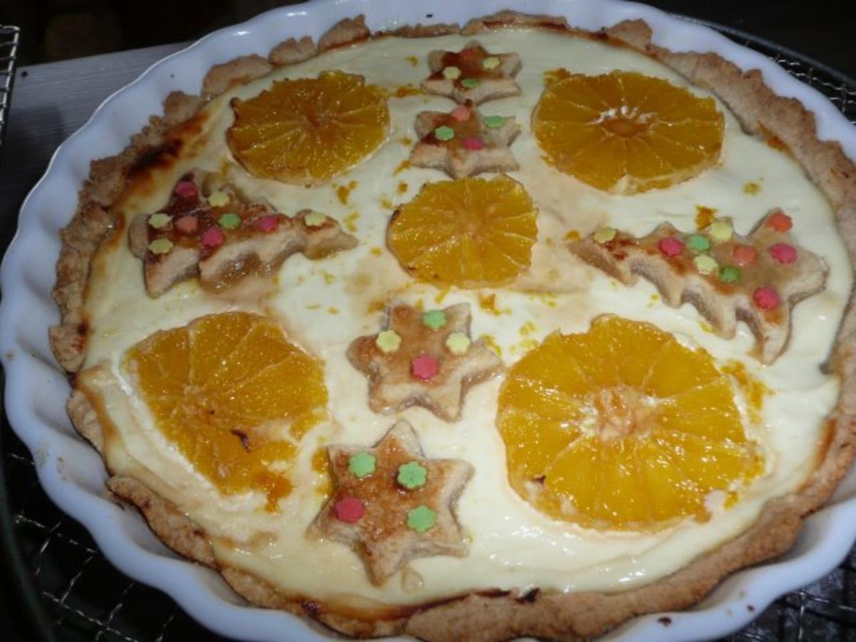 Weihnachtliche - Orangen - Quark- Torte - Rezept - Bild Nr. 2