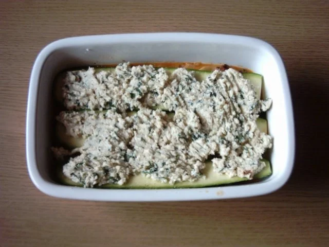 Rezept: Zucchini - Tomaten - Auflauf auf Kartoffelschuppen Bild Nr. 7 Zucchini - Tomaten - Auflauf auf Kartoffelschuppen - Rezept - Bild Nr. 7