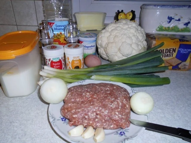 Blumenkohl-Pfanne mit Curry und Mett-Klößchen - Rezept - Bild Nr. 2