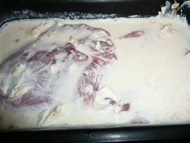 Rezept: Zwiebelschnitzel mit Spätzle und Feldsalat Bild Nr. 2 Zwiebelschnitzel mit Spätzle und Feldsalat - Rezept - Bild Nr. 2