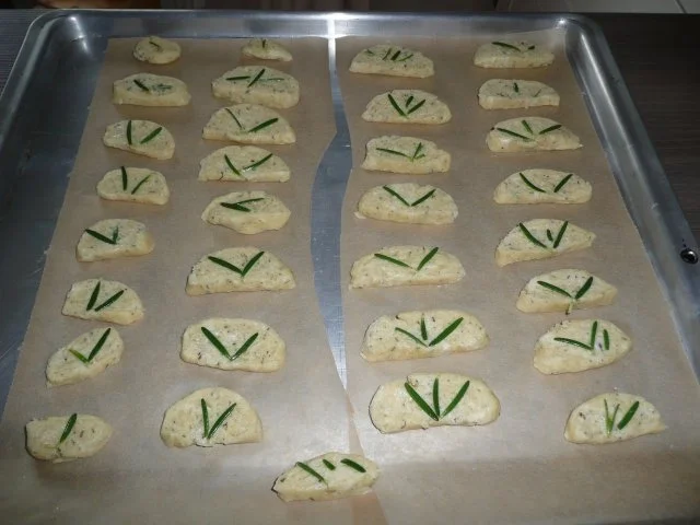 Parmesan Rosmarin Cracker - Rezept - Bild Nr. 3