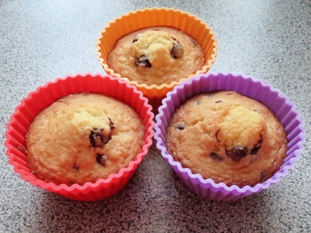 Backen: Schokotröpfchen Muffins - einfach - von rainbow3 Backen: Schokotröpfchen Muffins - einfach - von rainbow3