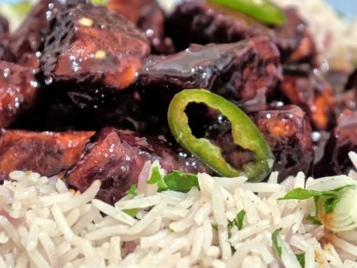 Zitronenhuhn mit gepimptem Reis - Rezept