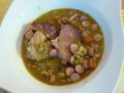 Deftige Erbsensuppe nach Art meiner Heimat - Rezept