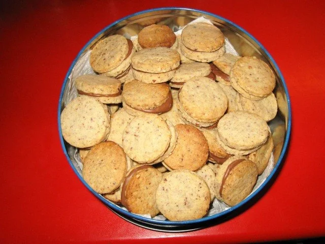 Nougat Plätzchen - Rezept