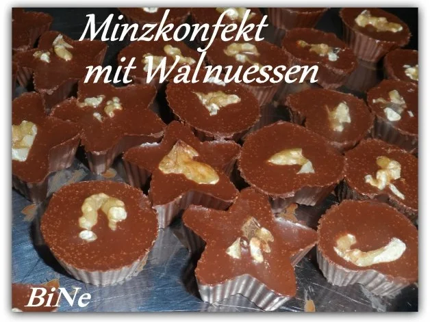BiNe` S MINZKONFEKT MIT WALNUESSEN - Rezept - Bild Nr. 7
