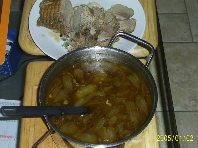 Schwein: Würziger Rollbraten mit grünen Bohnen - Rezept - Bild Nr. 9