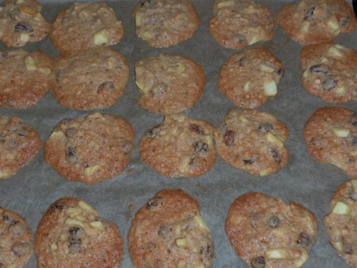 Weihnachtsgebäck: Bratapfel-Zimt-Cookies - Rezept - Bild Nr. 11