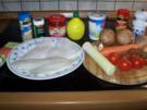 Schollenfilet mit Tomaten-Lauch-Champignon-Möhrengemüse - Rezept