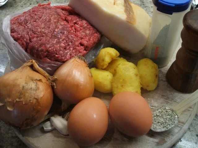 Rezept: Fleisch: Hackbraten mit Wirsinggemüse Bild Nr. 2 Fleisch: Hackbraten mit Wirsinggemüse - Rezept - Bild Nr. 2