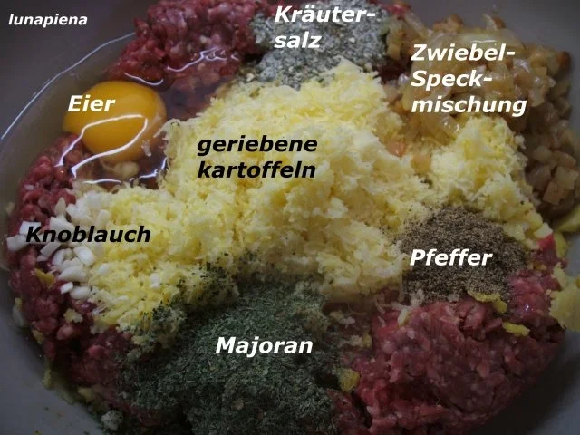 Rezept: Fleisch: Hackbraten mit Wirsinggemüse Bild Nr. 4 Fleisch: Hackbraten mit Wirsinggemüse - Rezept - Bild Nr. 4