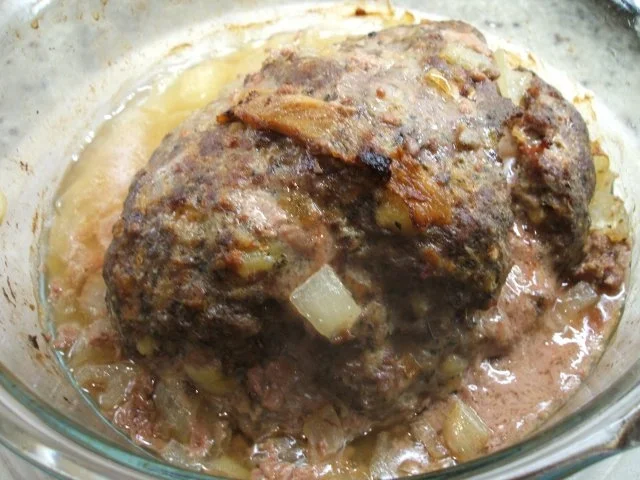 Rezept: Fleisch: Hackbraten mit Wirsinggemüse Bild Nr. 6 Fleisch: Hackbraten mit Wirsinggemüse - Rezept - Bild Nr. 6