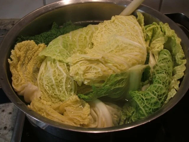 Rezept: Fleisch: Hackbraten mit Wirsinggemüse Bild Nr. 10 Fleisch: Hackbraten mit Wirsinggemüse - Rezept - Bild Nr. 10