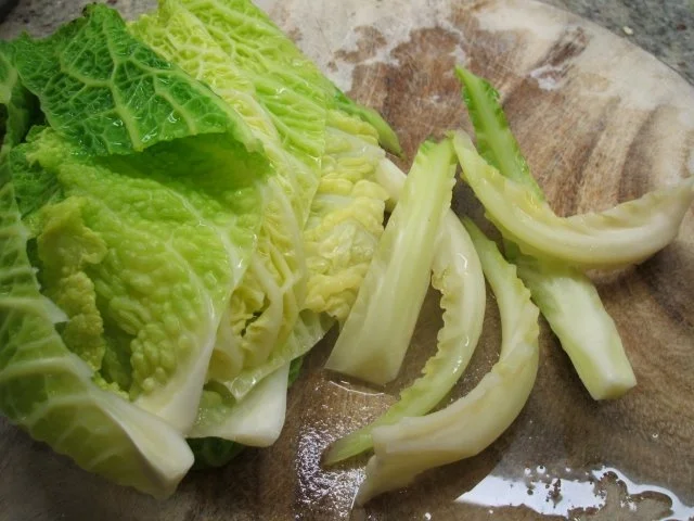 Rezept: Fleisch: Hackbraten mit Wirsinggemüse Bild Nr. 11 Fleisch: Hackbraten mit Wirsinggemüse - Rezept - Bild Nr. 11