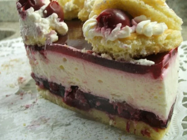 Backen: Mascarpone-Quark-Torte mit Sauerkirschen - Rezept - Bild Nr. 20