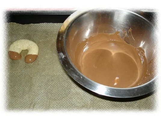 Rezept: Marzipankipferln Marzipankipferln - Rezept