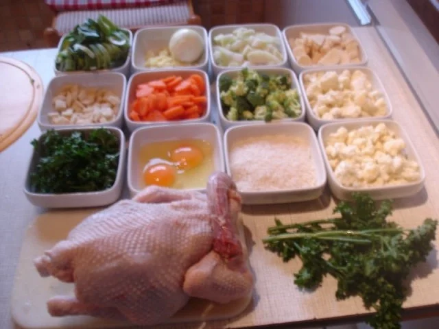 Hühnersuppe mit Einlage - Rezept - Bild Nr. 3