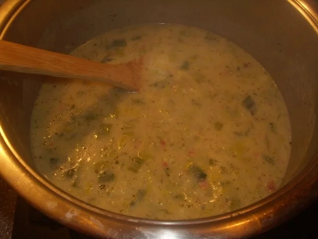 Rezept: Kartoffel-Lauch Suppe Bild Nr. 6 Kartoffel-Lauch Suppe - Rezept - Bild Nr. 6