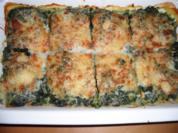 Spinat - Mozarella - Lasagne - Rezept