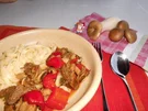 Schnelles Pilzgulasch>> - Rezept