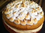 Rhabarber-Baiser-Torte - Rezept