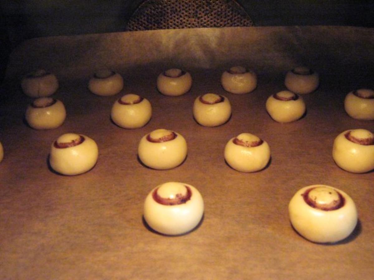 Champignon-Kekse oder Keks-Champgnons - Rezept - Bild Nr. 2