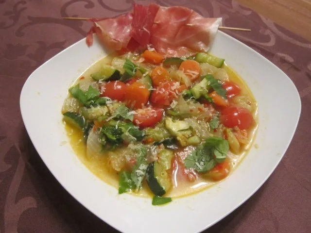 Italienische Gemüsesuppe - Rezept