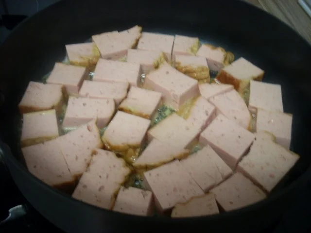 Herzhafte Leberkäse-Pfanne abgewandelte Idee von "Urlaubsoma" - Rezept - Bild Nr. 9