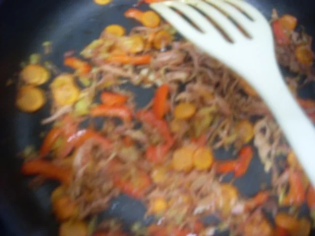 Herzhafte Leberkäse-Pfanne abgewandelte Idee von "Urlaubsoma" - Rezept - Bild Nr. 13