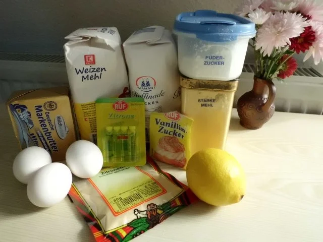 Plätzchen: Zitronen-Plätzchen - Rezept - Bild Nr. 2