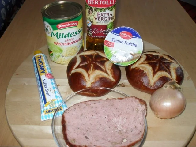 Bayern-Burger mit Leberkäse - Rezept - Bild Nr. 2